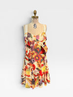 Load image into Gallery viewer, Ted Baker Cream + Multi Dress, Large
