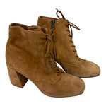 Load image into Gallery viewer, Vince Tan Suede Boots, 8.5
