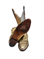 Load image into Gallery viewer, Steve Fleming Gold Boots, 8(fits VERY small)
