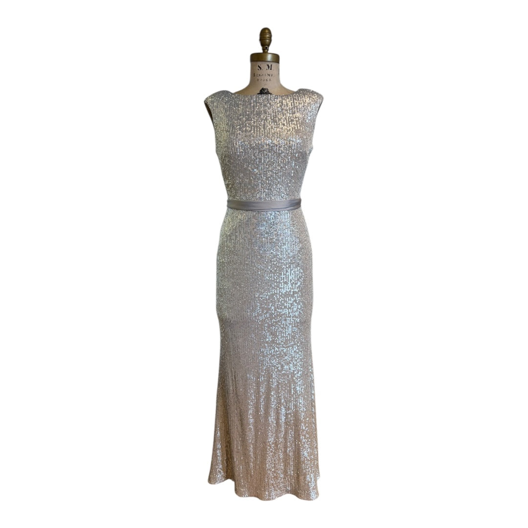 Joseph Ribkoff Signature Silver Dress, 8