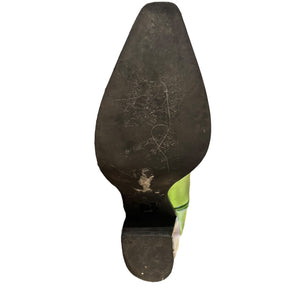 Jeffery Campbell Green Boots, 7.5