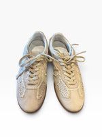 Load image into Gallery viewer, Alohas Creamw/lace Sneakers, 12
