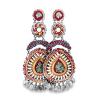 Load image into Gallery viewer, Ayala Bar Yellow + Pink Earrings
