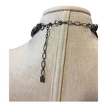 Load image into Gallery viewer, Ayala Bar Sliver/Blue/Purple Necklace
