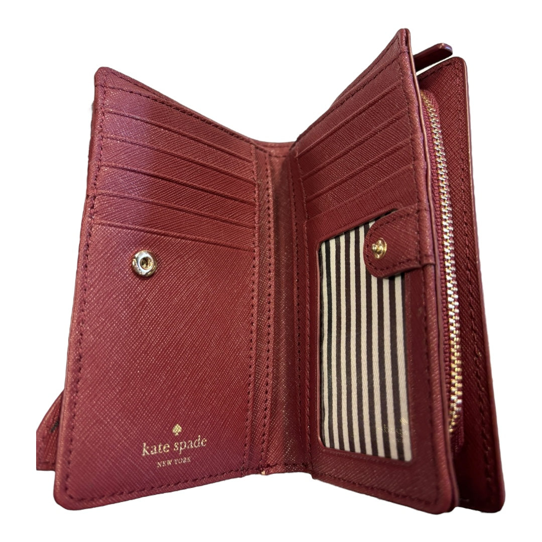 Kate Spade Burgundy Wallet