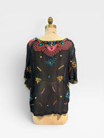 Load image into Gallery viewer, Antik Batik Black Top, Small
