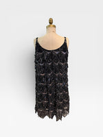 Load image into Gallery viewer, Torrid Black+Silver Dress, 14/16/Large
