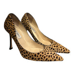 Load image into Gallery viewer, Jimmy Choo Animal Print Heels, 38.5
