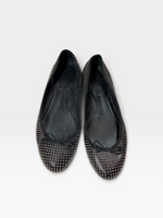 Load image into Gallery viewer, Saint Laurent Black Flats, 38
