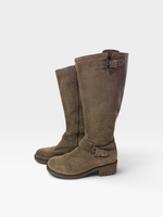 Load image into Gallery viewer, La Canadienne Grey Boots, 8.5
