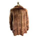 Load image into Gallery viewer, Brown Fur Coat, Medium/Large
