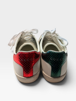 Load image into Gallery viewer, Gucci White/Red/Green Shoes, 38.5
