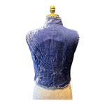 Load image into Gallery viewer, Double D Ranch Navy Vest, Small
