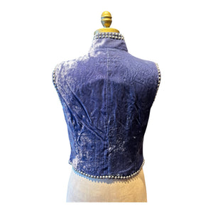 Double D Ranch Navy Vest, Small