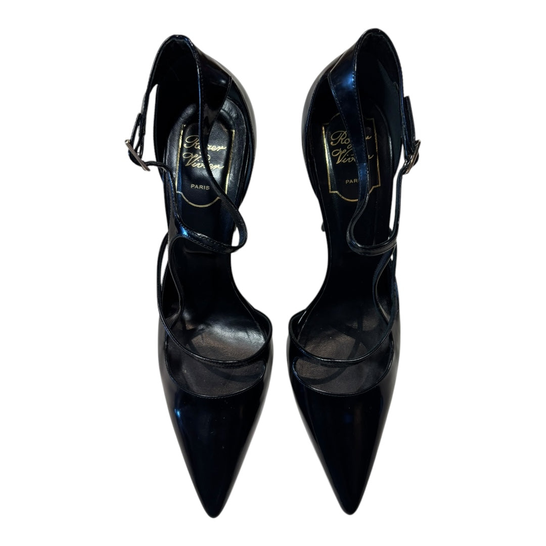 Roger Vivier Black Shoes, 40