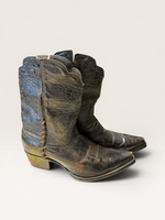 Load image into Gallery viewer, Sonora Black Cowboy Boots, 9
