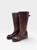 Load image into Gallery viewer, Nicole Brown Boots, 6.5
