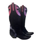 Load image into Gallery viewer, Black Cowboy Boots, 8.5
