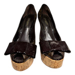 Load image into Gallery viewer, Louis Vuitton Brown Heels, 36
