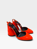 Load image into Gallery viewer, The Attico Orange Heels, 39.5
