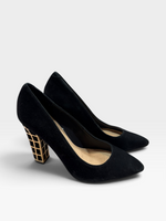 Load image into Gallery viewer, Brian Atwood Black Heels, 8.5
