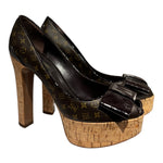 Load image into Gallery viewer, Louis Vuitton Brown Heels, 36
