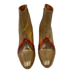 Load image into Gallery viewer, Chie Mihara Gold+Orange+Bronze Boots, 39
