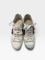 Load image into Gallery viewer, Gucci White/Red/Green Shoes, 38.5
