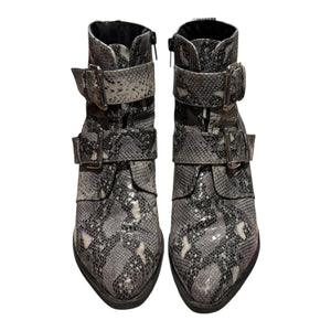 Espirt Grey Booties, 7.5