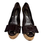 Load image into Gallery viewer, Louis Vuitton Brown Heels, 36
