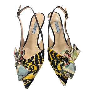 Prada Black + Mutli Shoes, 39