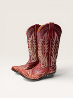 Load image into Gallery viewer, Old Gringo Red Cowboy Boots, 7
