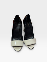 Load image into Gallery viewer, Pierre Hardy White + Black Heels, 37
