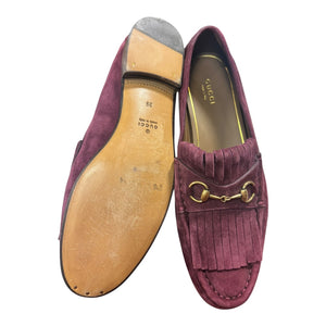 Gucci Maroon Shoes, 39