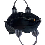 Load image into Gallery viewer, Hermes Black+Grey Purse
