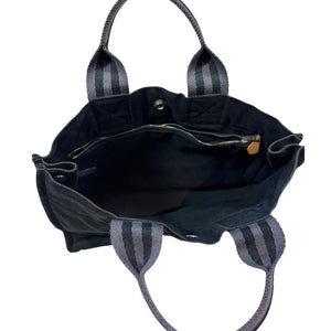 Hermes Black+Grey Purse