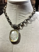 Load image into Gallery viewer, Stephen Dweck Silver and Mother of Pearl Necklace and Pendant
