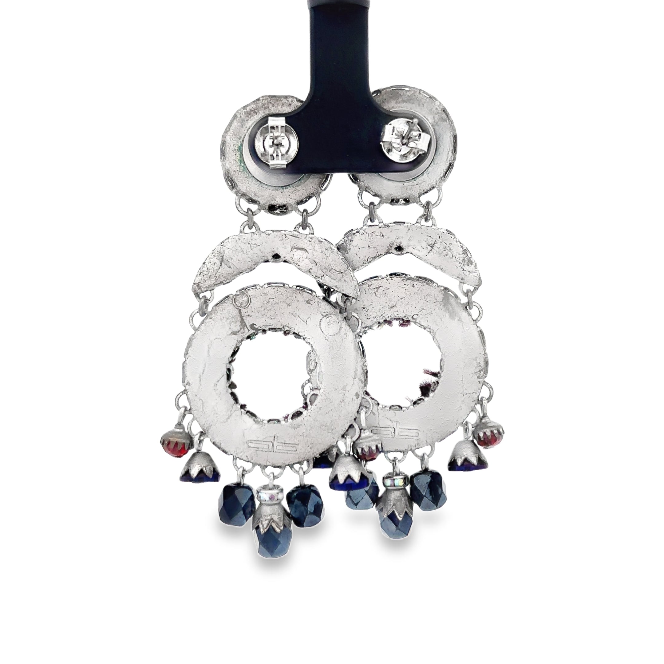 Ayala Bar Grey + Navy Earrings