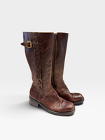 Load image into Gallery viewer, Nicole Brown Boots, 6.5
