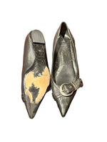 Load image into Gallery viewer, Dior Black Flats, 37.5
