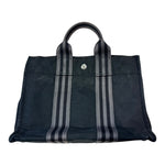 Load image into Gallery viewer, Hermes Black+Grey Purse
