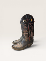 Load image into Gallery viewer, Tony Lama Black Boots, 9.5
