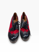 Load image into Gallery viewer, Chie Mihara Red+ black Shoes, 38.5
