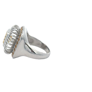 Citrine Ring set in Sterling Silver