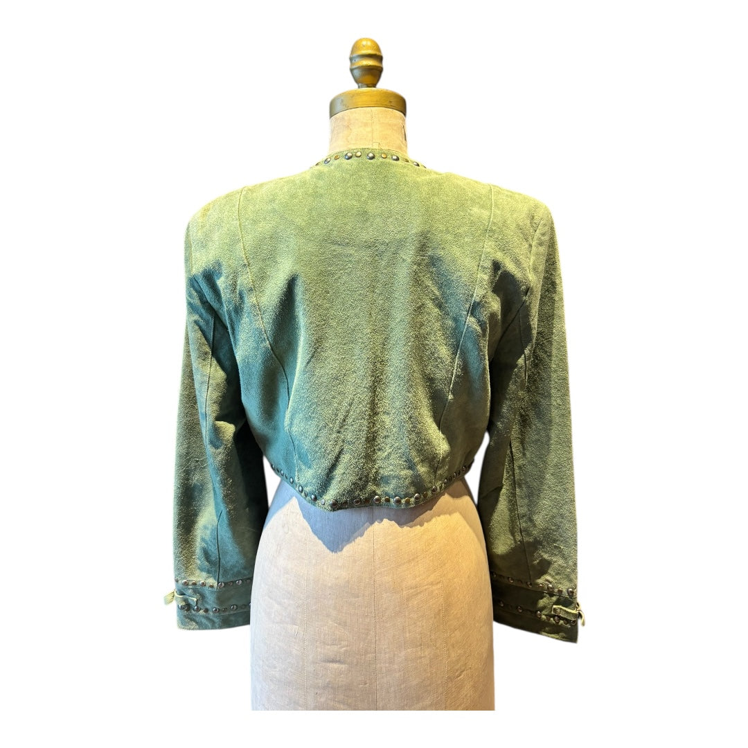 Double D Ranch Green Jacket, Medium