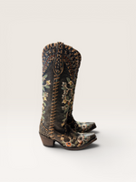 Load image into Gallery viewer, Double D Ranch Floral Booties, 37
