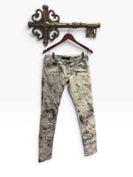 Load image into Gallery viewer, Barbara Bui White + Grey Pants, 28/6/Small

