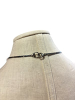 Load image into Gallery viewer, Gucci Silver+Bamboo Necklace
