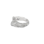 Load image into Gallery viewer, Polki Diamond ring set in Sterling Silver
