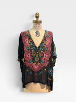 Load image into Gallery viewer, Antik Batik Black Top, Small
